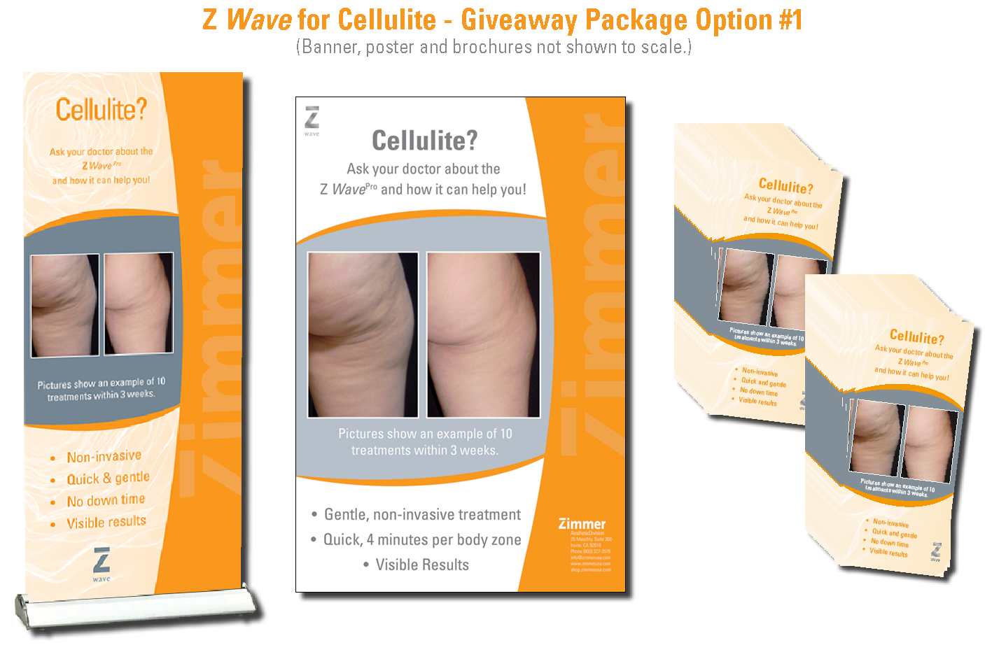 Basic Clinician Marketing Package - Z Wave Cellulite_+ Roll-Up_RW
